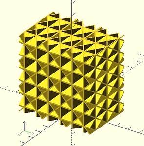 stiffest possible infill