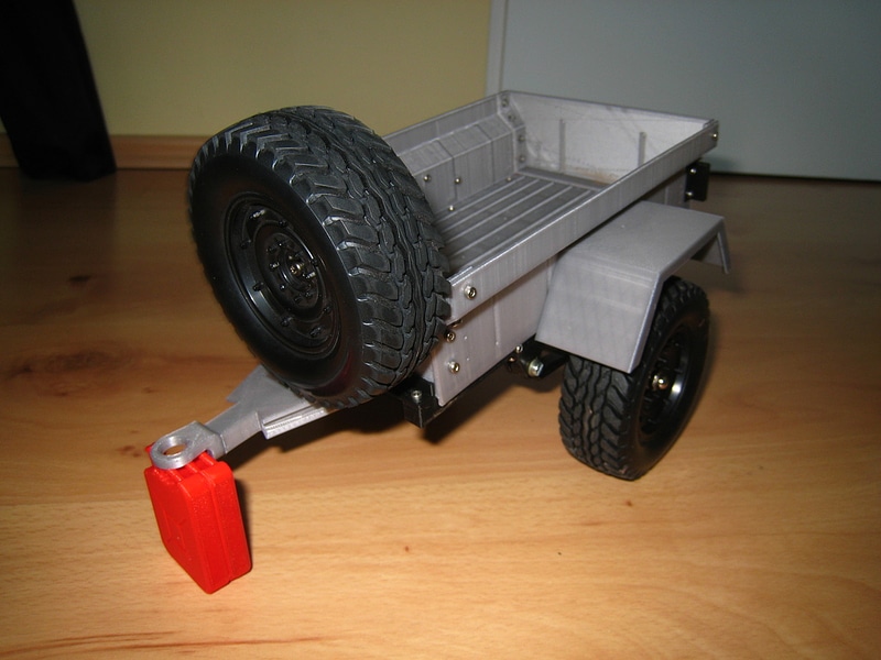 Spare Tire Holder for M416 Trailer