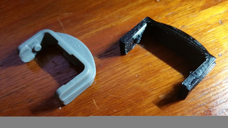 Dishwasher Rail Stopper