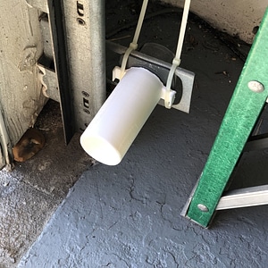 Garage Door Electric Eye Sun Shield