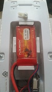 Parkzone Sport Cub Floureon 3s lipo clip