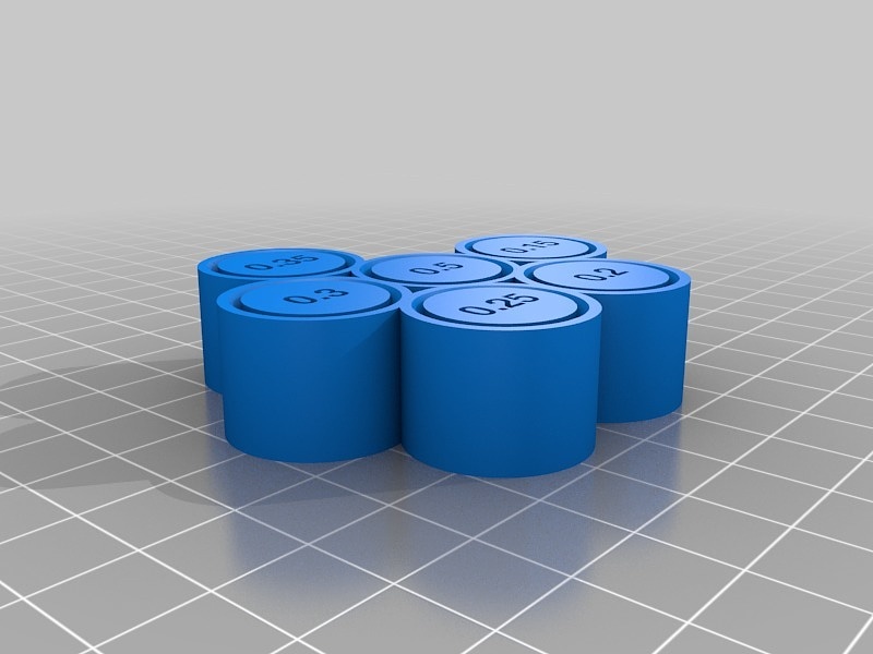 My Customized 3D Tolerance Test