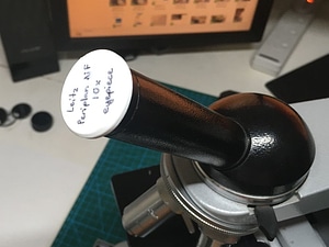 Leitz Wetzlar Periplan NF 10x eyepiece cover