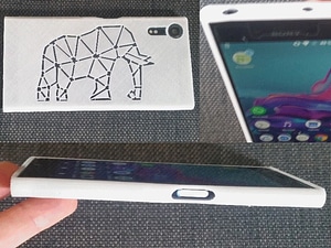 Sony xperia XZ s cover elefant and simple . rev 6 . flexible 
