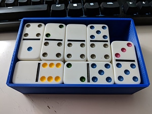 Double-six Domino Storage Box v1