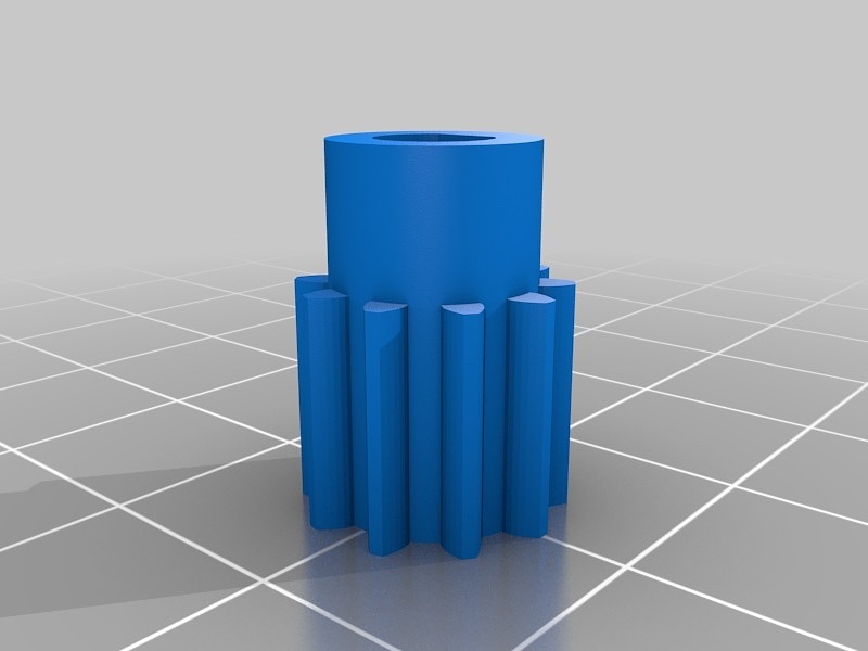 10 tooth 5 mm D hole gear