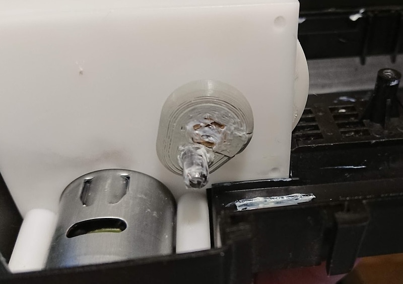 Tamiya Spray-Works eccentric gear box shaft