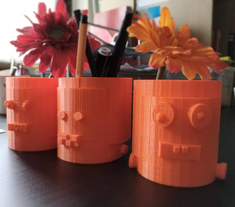 Frankenstein pencil cup