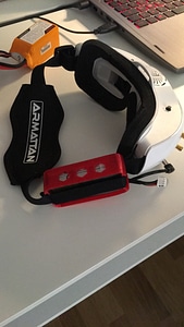 Box Lipo TATTU 2500mAh for FPV goggle glasses