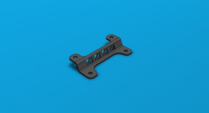 MERCEDES FRONT GRILL, MOUNT BRACKET