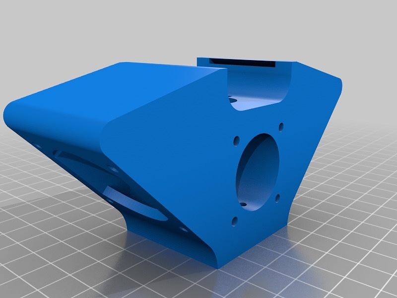 E3D V6 Hotend ( with 2 40x40 fans attached both sides )