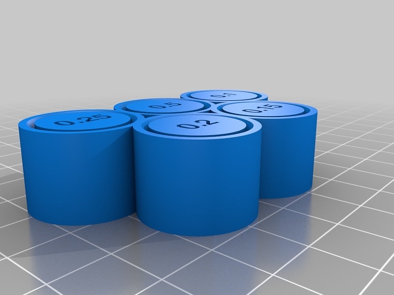 My Customized 3D Tolerance Test
