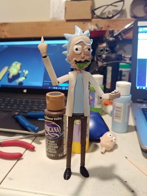 Moveable Rick Sanchez