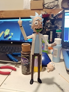 Moveable Rick Sanchez