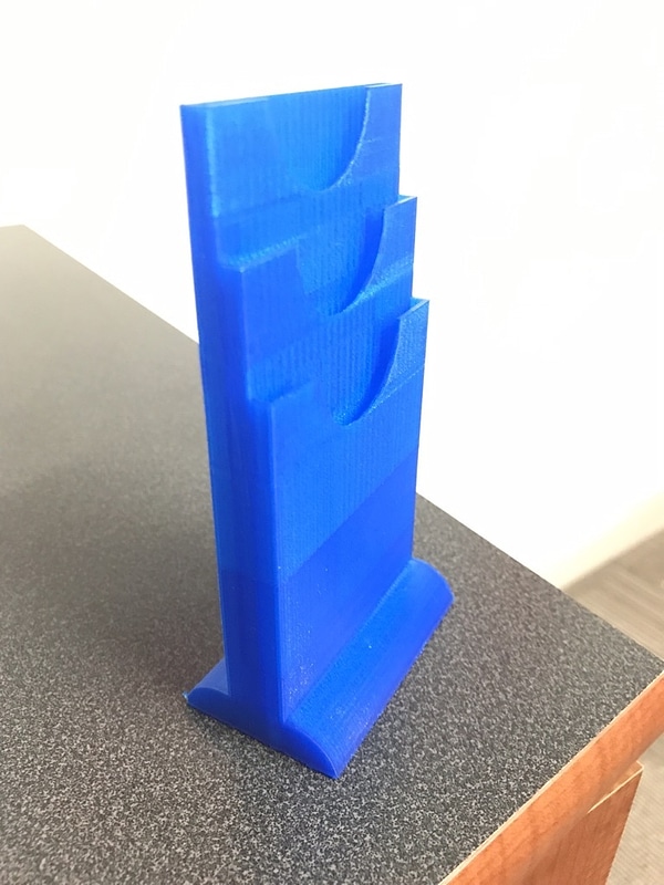 3-slot business card holder