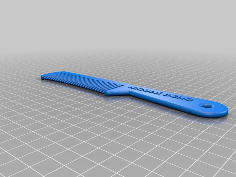 My Customized Ergonomic Hair Comb NICOLE BERG
