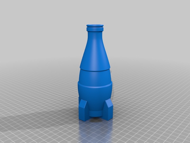 Nuka cola quantum fallout 4 free 3d model on creazilla