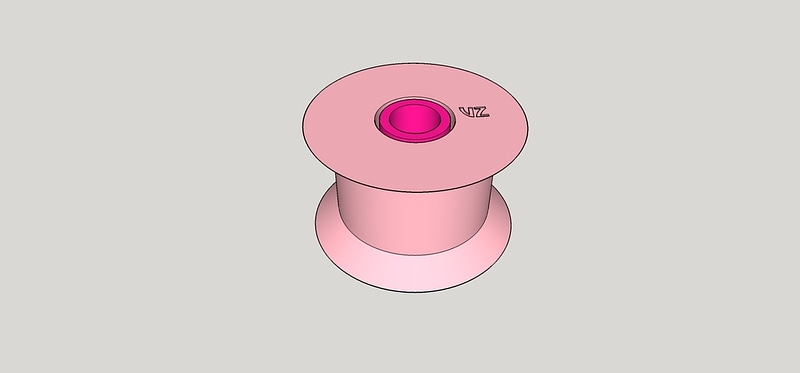 Y AXIS idler wheel & roller fully printable