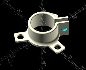 12.61mm capacitor holder