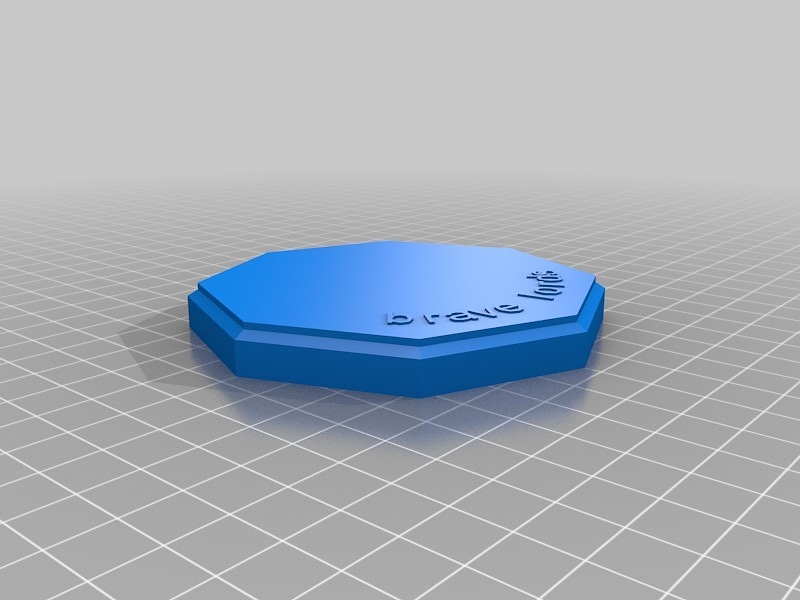 My Customized Miniature Pedestal w/Textbravelords