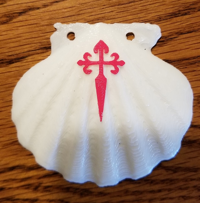 Camino de Santiago Scallop Shells