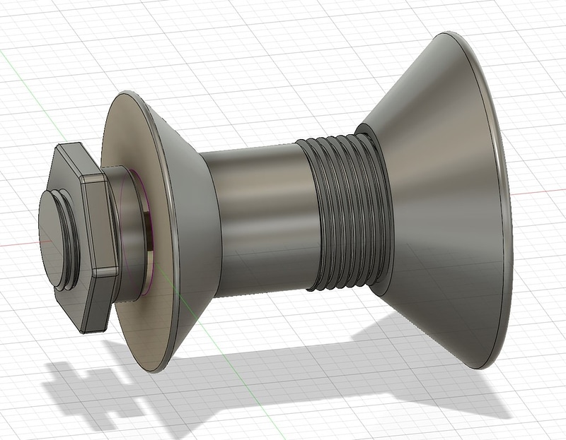 Spool Holder (Ball bearing required) for Ender 3