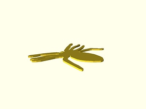 Lady Hale's Spider Brooch (Rough)