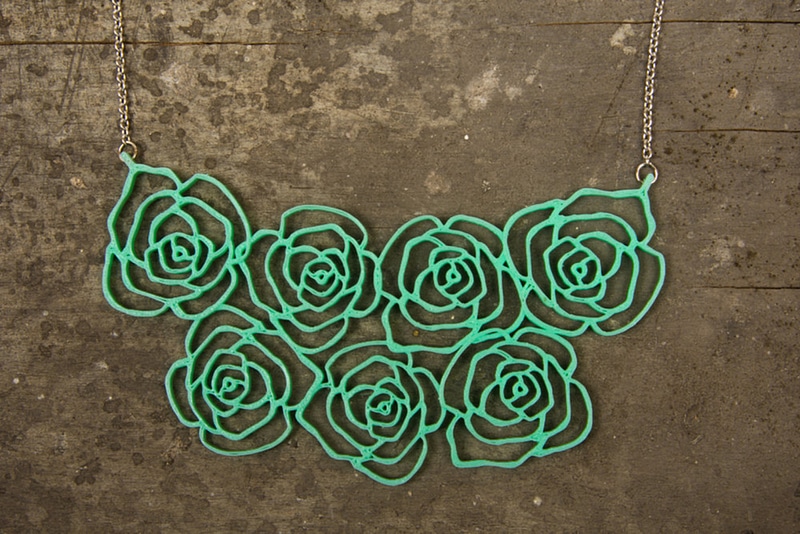 Flower necklace