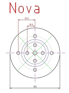 Woodturning Chuck Jaw Plan (Nova, Record Power, Sorby Patriot)