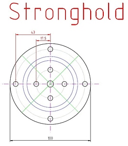  Woodturning Chuck Jaw Plan (Stronghold) 