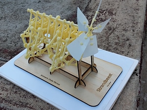 Strandbeest kit stand - 3mm ply laser cut