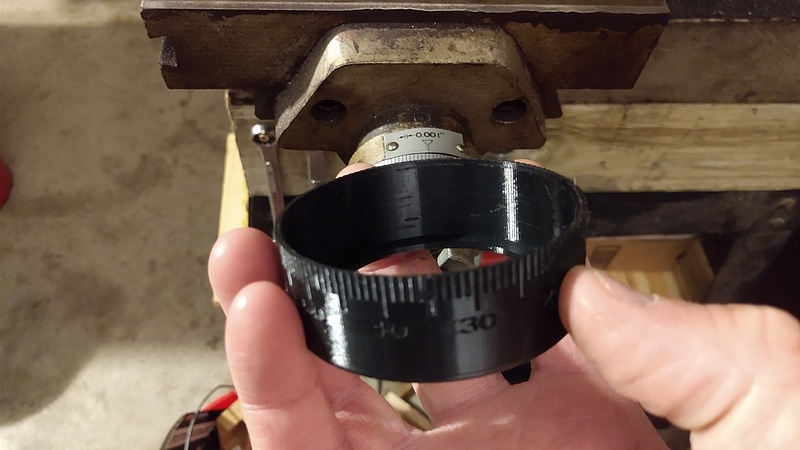 Mill Dial with 125 Graduations