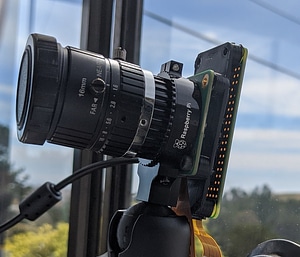 Raspberry Pi zero w to high quality camera ( hq camera ) mount