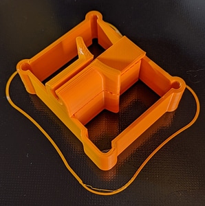 Dial Holder for Mitutoyo 2046 S on Ender 3 Pro Hot End