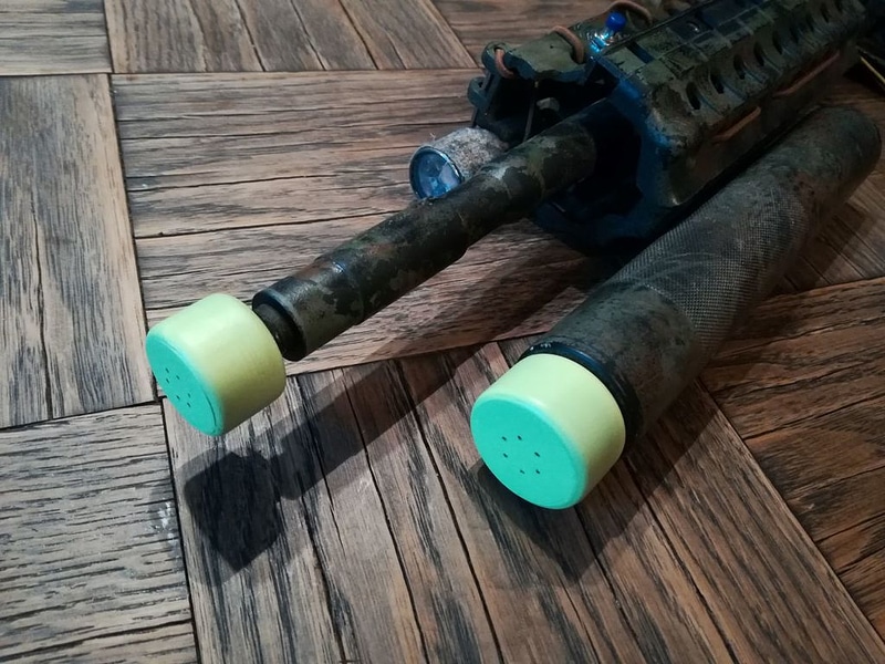 airsoft safety cap 14mm cw & ccw
