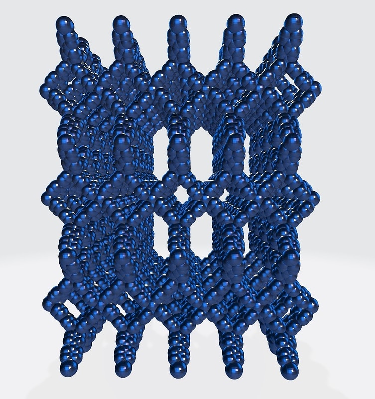 Uwindsor Metal-organic Framework (MOF) with Pt-S topology