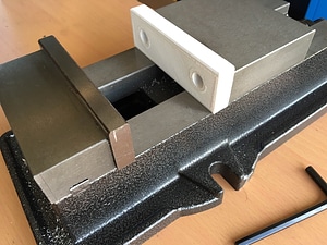 Soft jaws for 4" milling vise