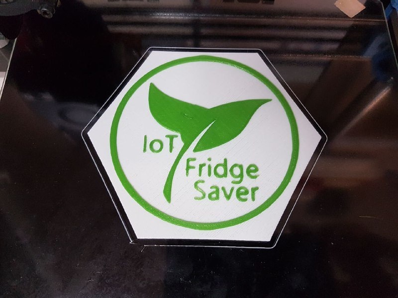 IoT FridgeSaver logo  100Hex // OSHWdem'17