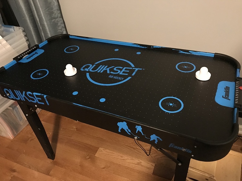 Air hockey fan adapter