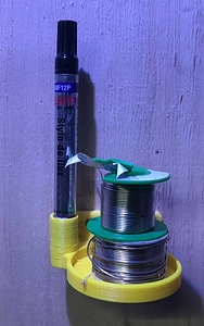 SOLDER & FLUX PEN HOLDER
