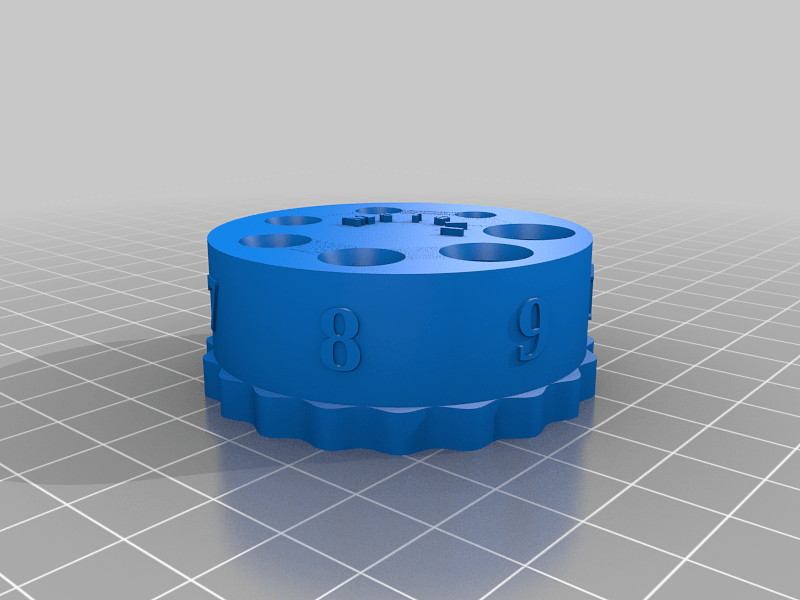 Parametric Ikea Skadis Drill Bit Carousel
