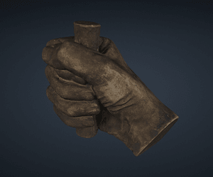 Cast of Lincoln's Hand