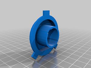 H4 lamp adapter (customizable)