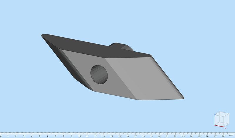Autolocking M3 nut for 2020 profiles