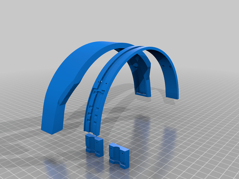 Turtle Beach Stealth 450 Head band and bracket v1