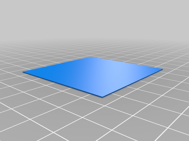 1 Layer Calibration cubes