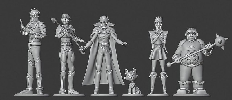 Starzinger Spaceketeers El Galáctico 西遊記スタージンガー 3D