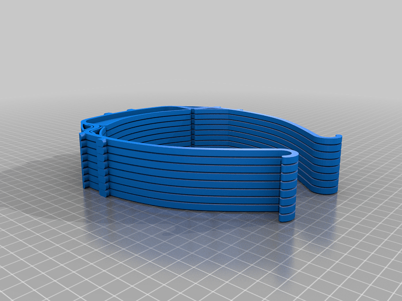 COVID 19 3dverkstan Face Shield Extended Stack Remix