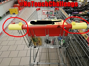 NoTouch Trolley Hygienic Helper