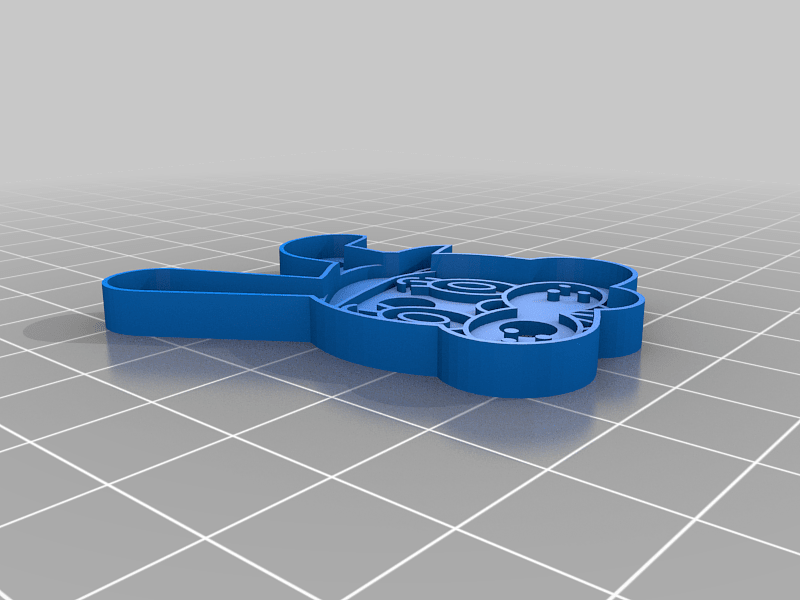 Animal Crossing Icing Stamp - Zipper